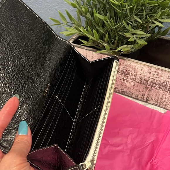 Balenciaga Auth multi color leather wallet (chain not included) - Picture 11 of 17